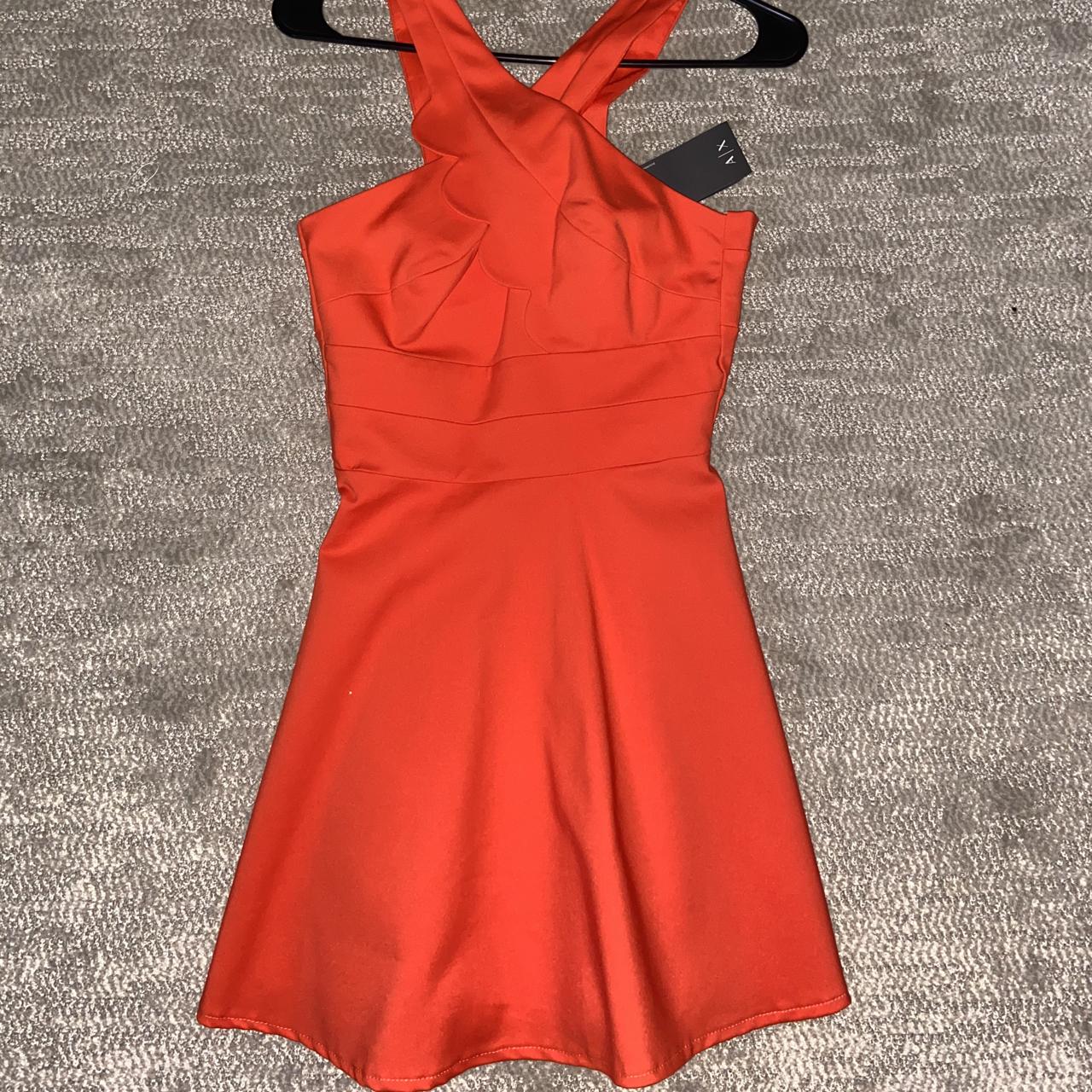 Armani dress🔥 Color: Grenadine; Size: 0 Tight on the... - Depop