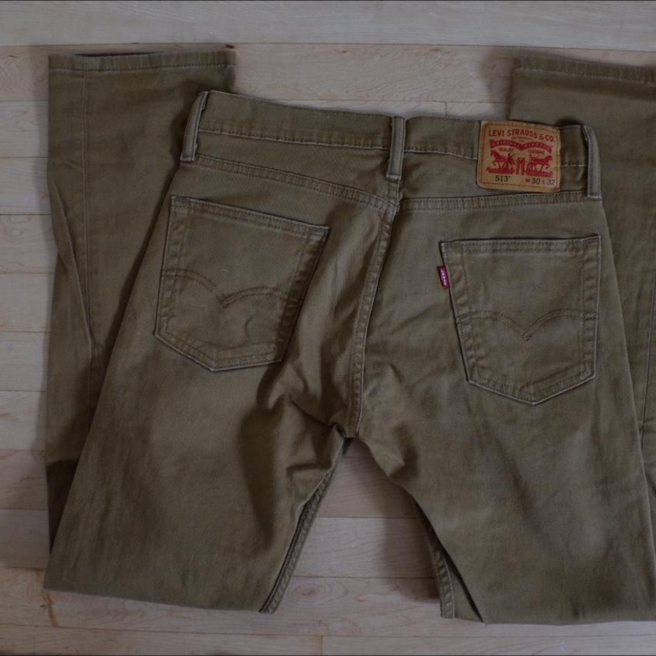 levis 513 khaki