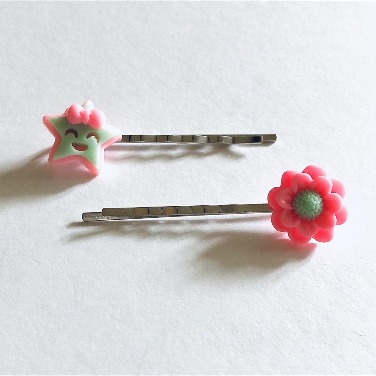 Kawaii Cherry Blossom Hair Clips