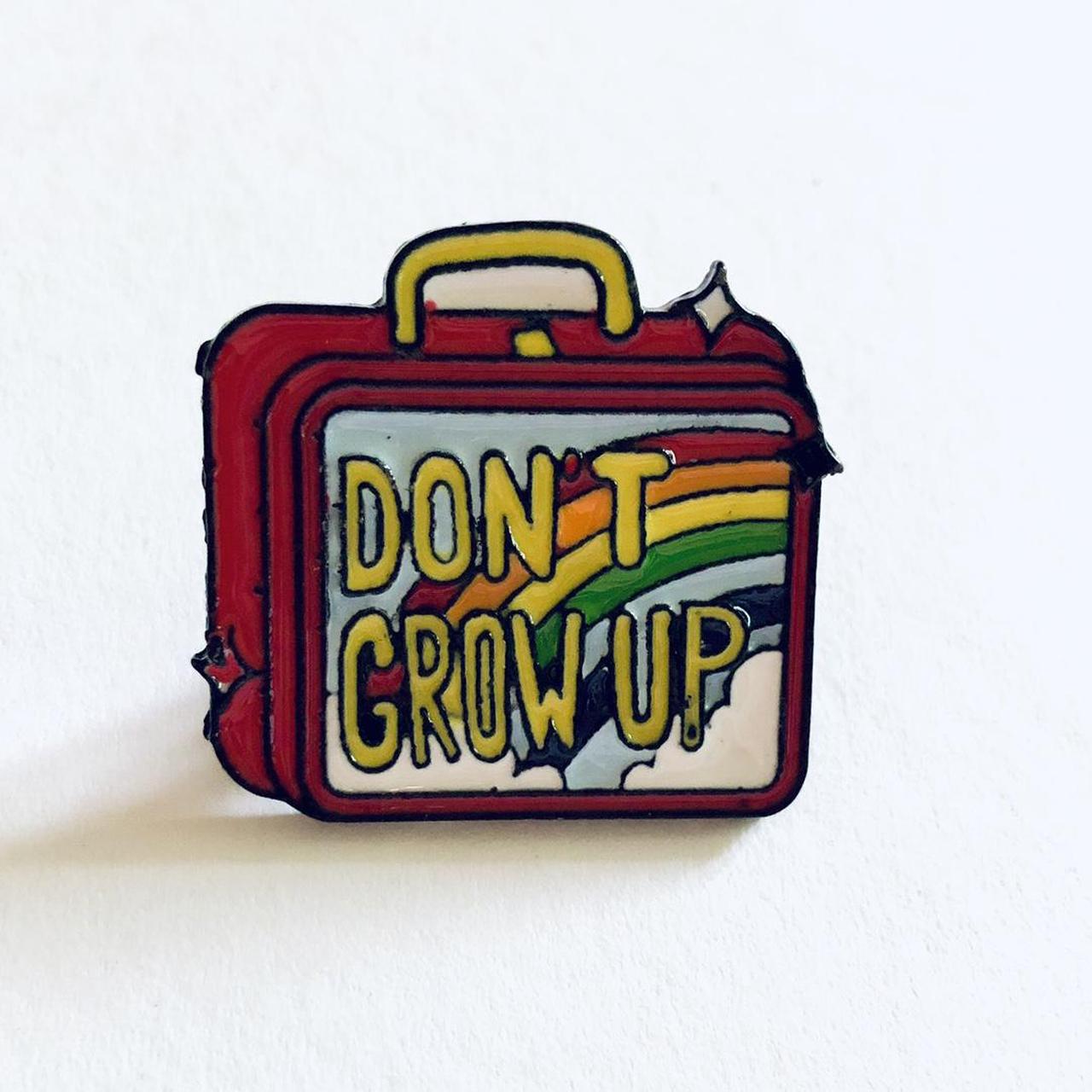 Retro style lunch box enamel pin /pin back button.... - Depop