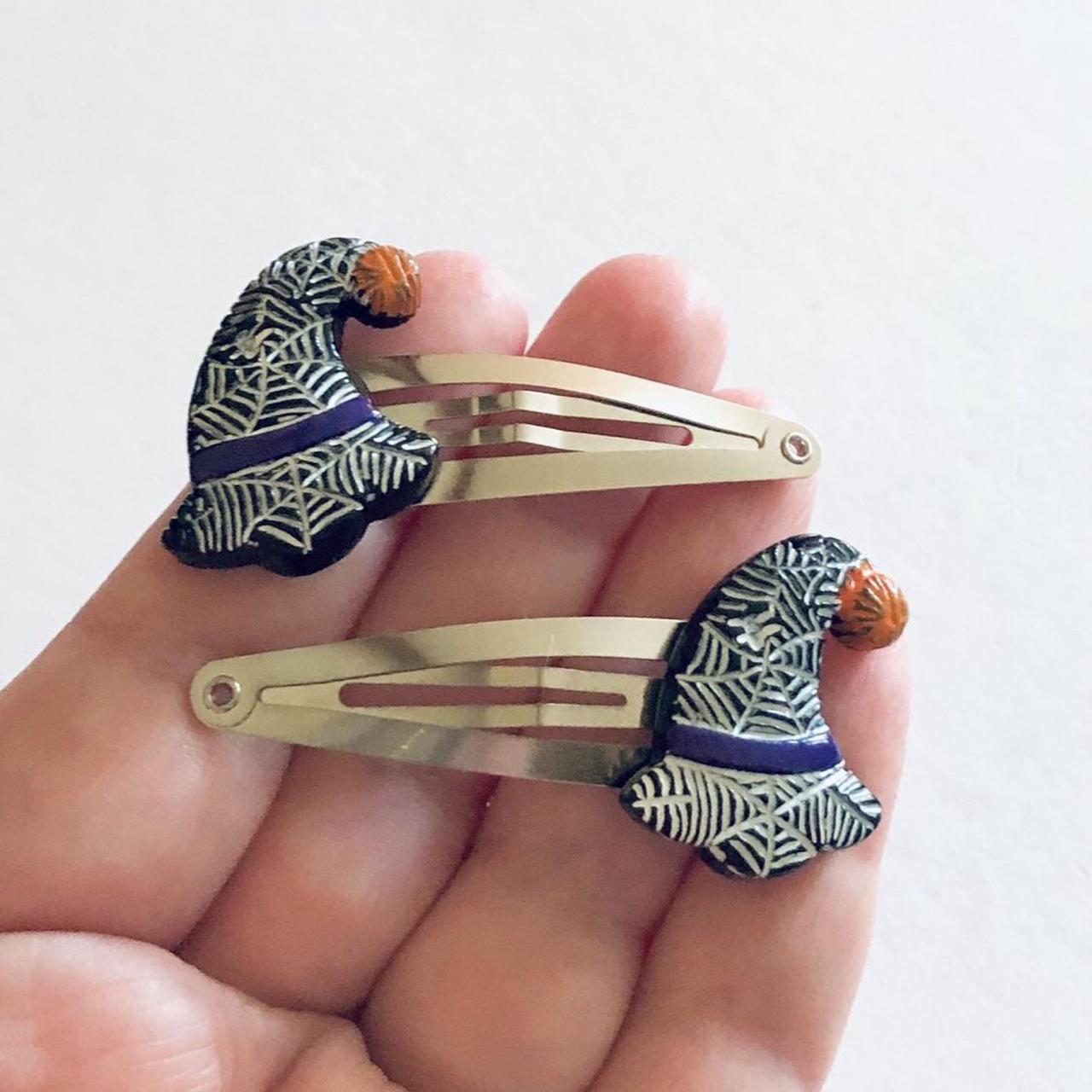 Witches hat hair clips, witchy woman accessories... Depop
