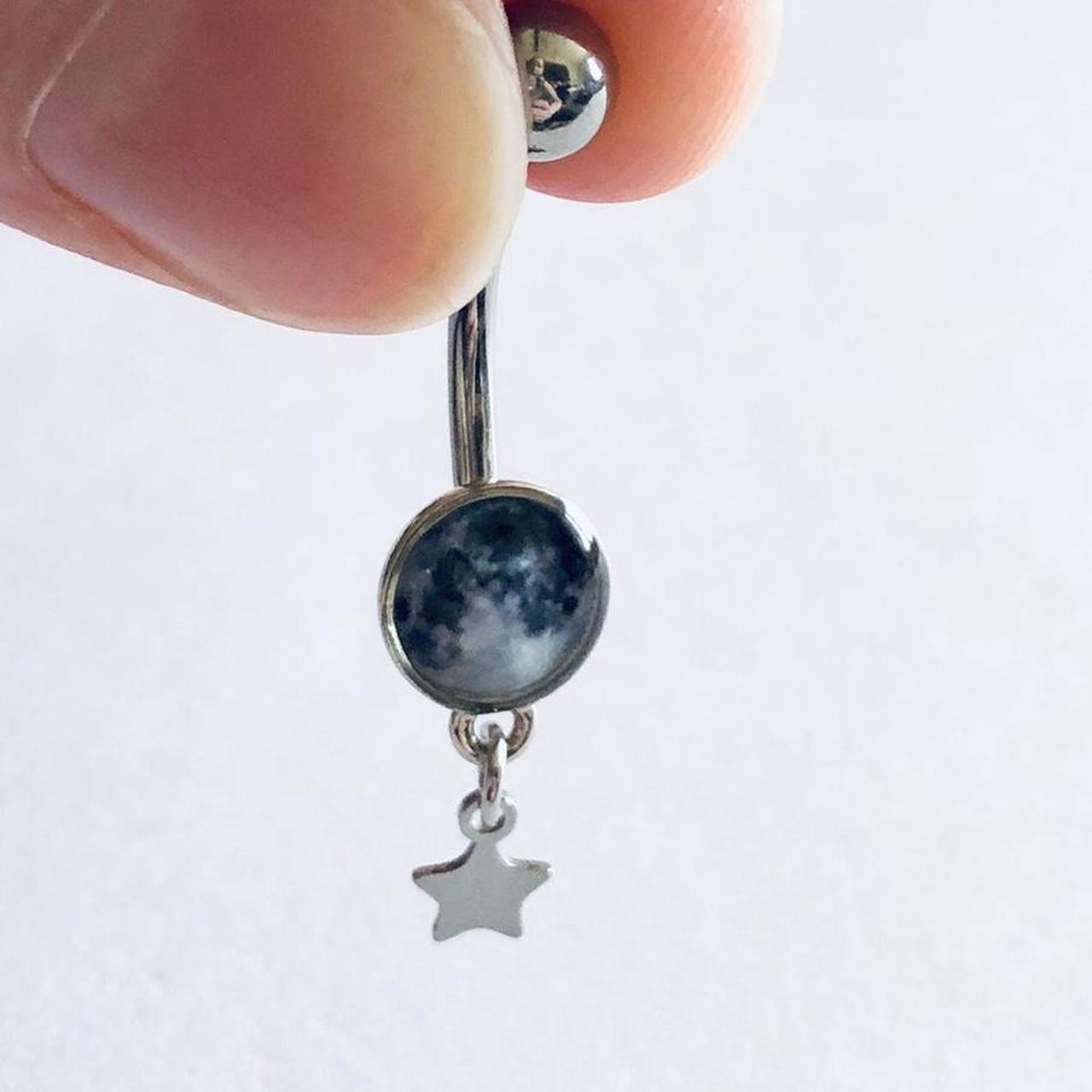 Product Image 1 - Moon belly button ring, navel