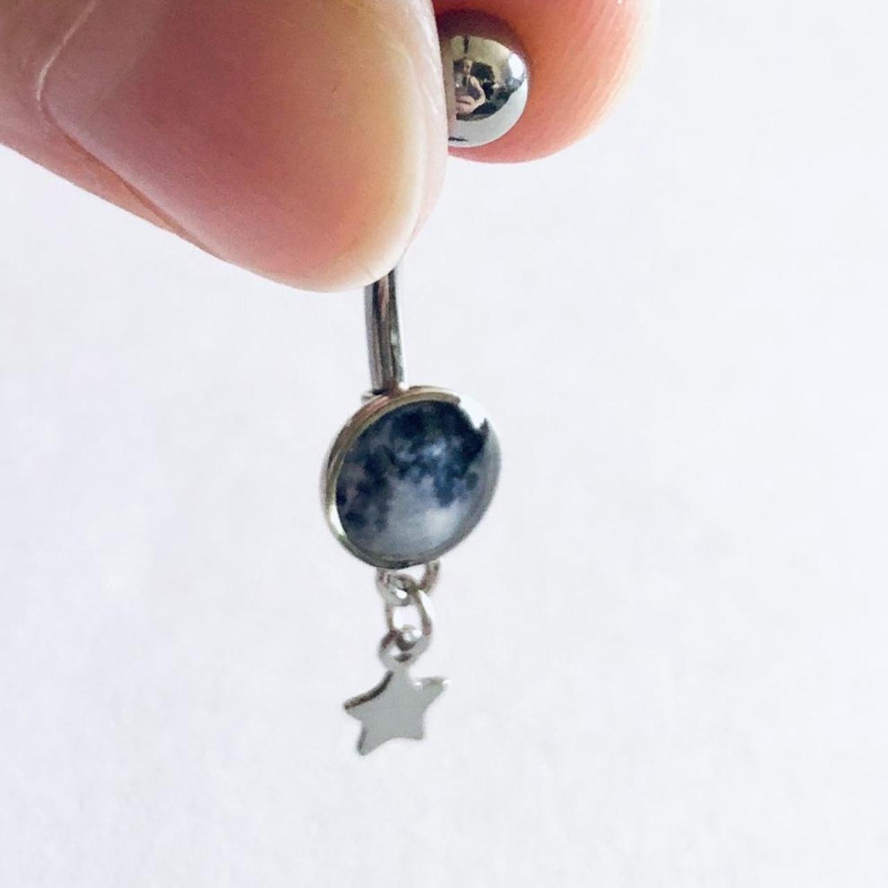 Product Image 2 - Moon belly button ring, navel
