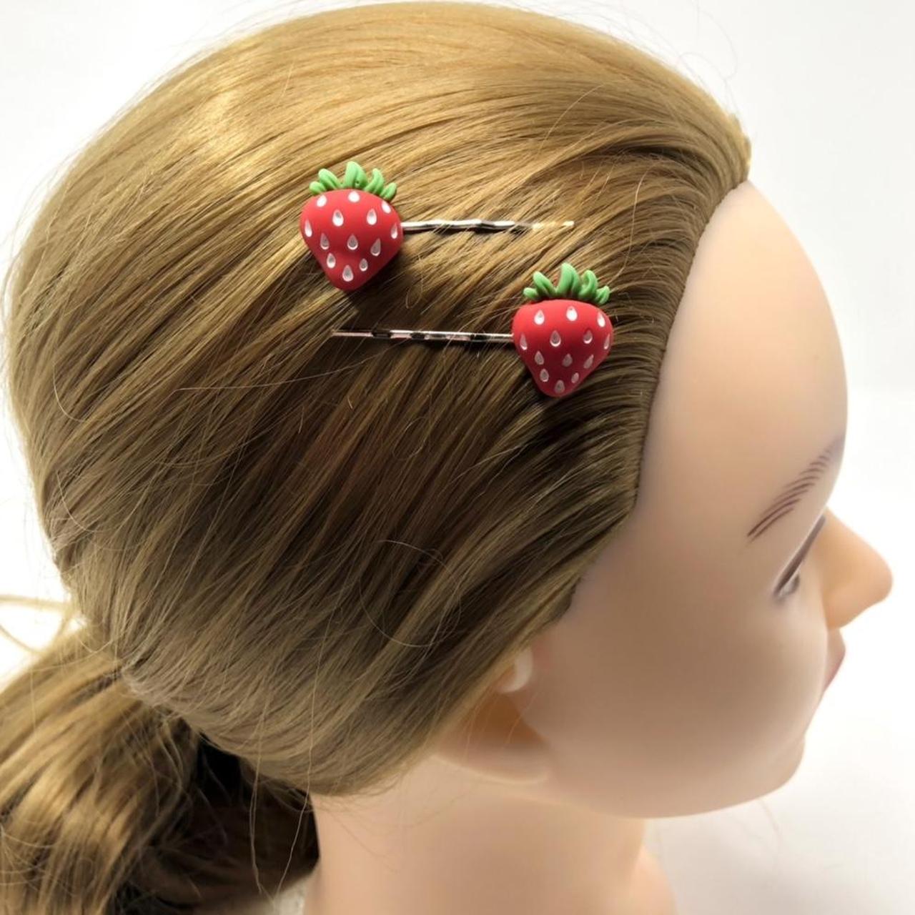 Women's Red and Silver Hairaccessories Depop