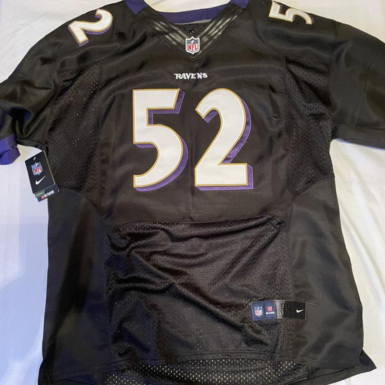 Nike Ray Lewis Jersey Size: L LIGHTLY USED IN GREAT - Depop