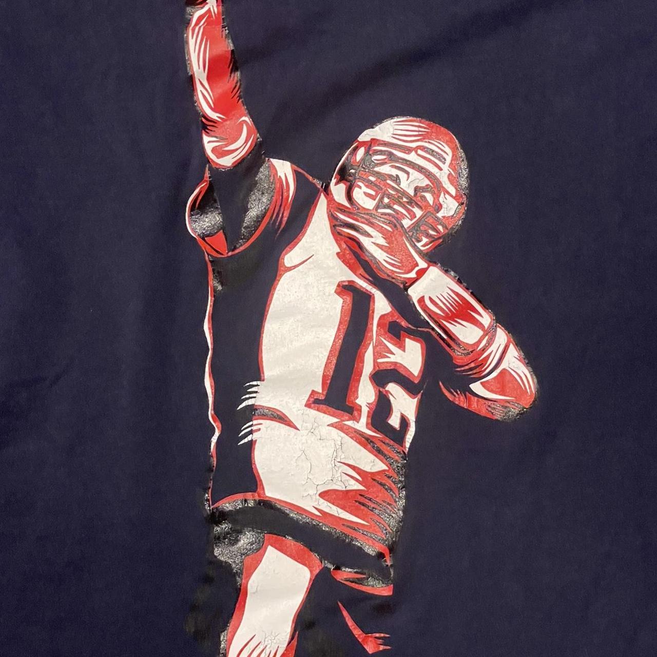 Vintage t shirt Tom Brady New England patriots - Depop