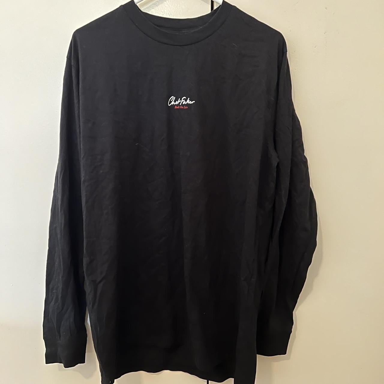 Chet Faker Built on Live black long sleeve... - Depop