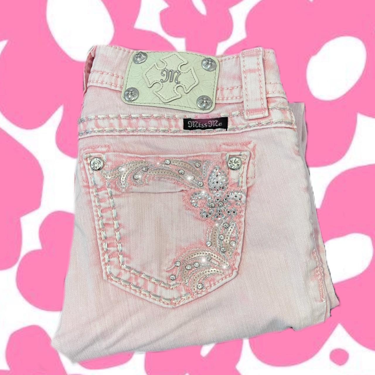 ★adorable y2k miss me jeans ★lowrise skinny... Depop