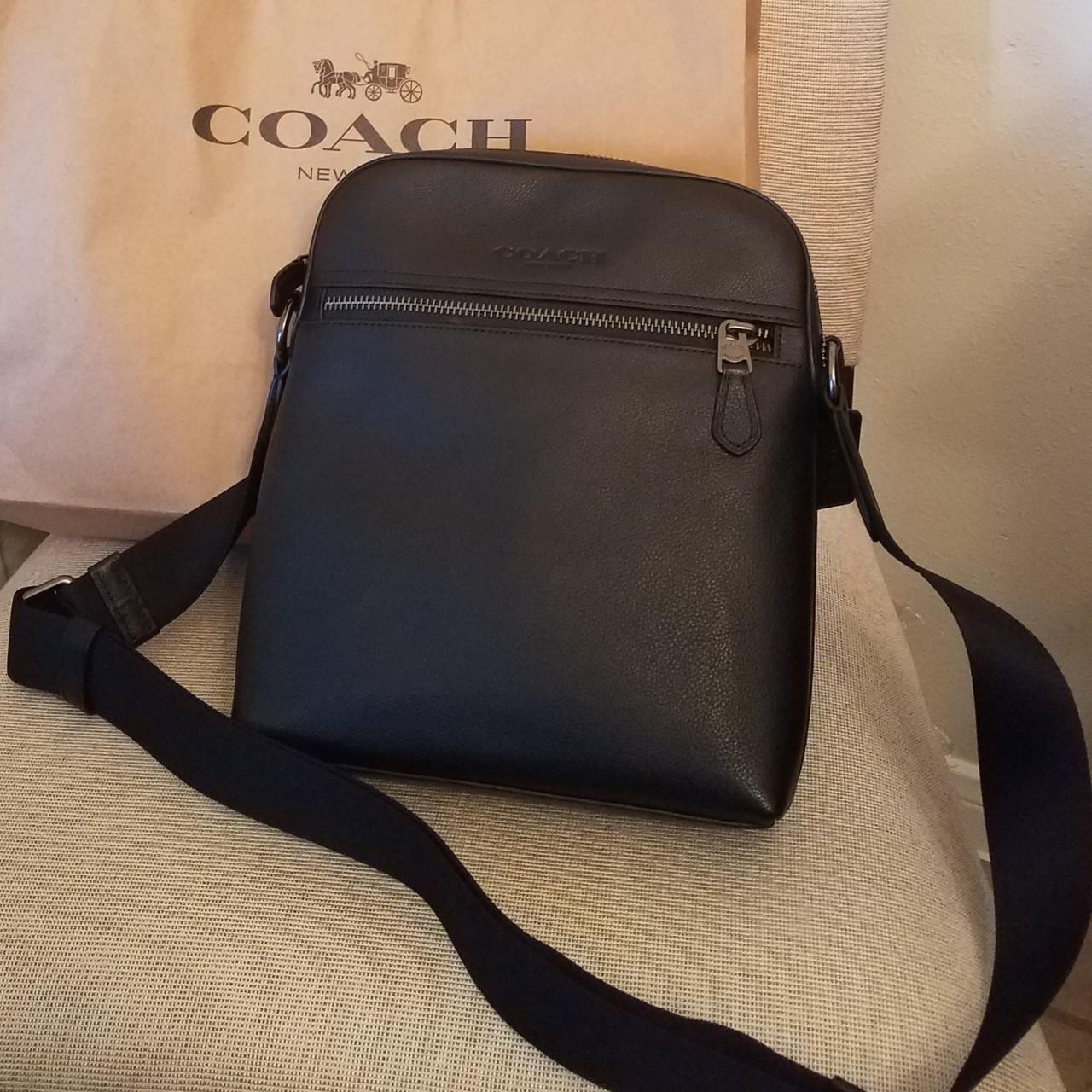 Coach men's flight sales crossbody bag