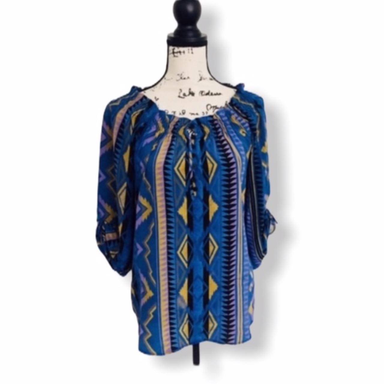 Product Image 2 - Yumi Kim geometric blouse. Button