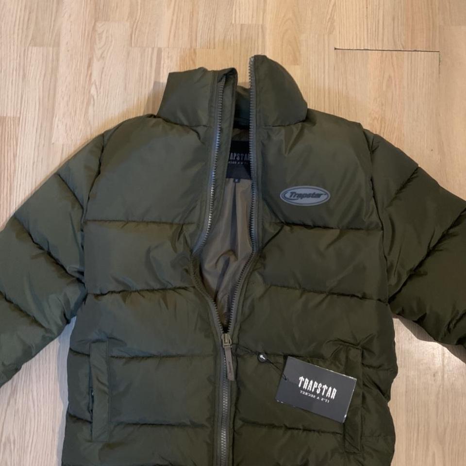 Trapstar Men's Green Jacket | Depop