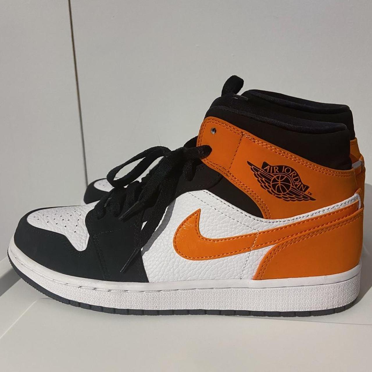 shattered orange jordan 1