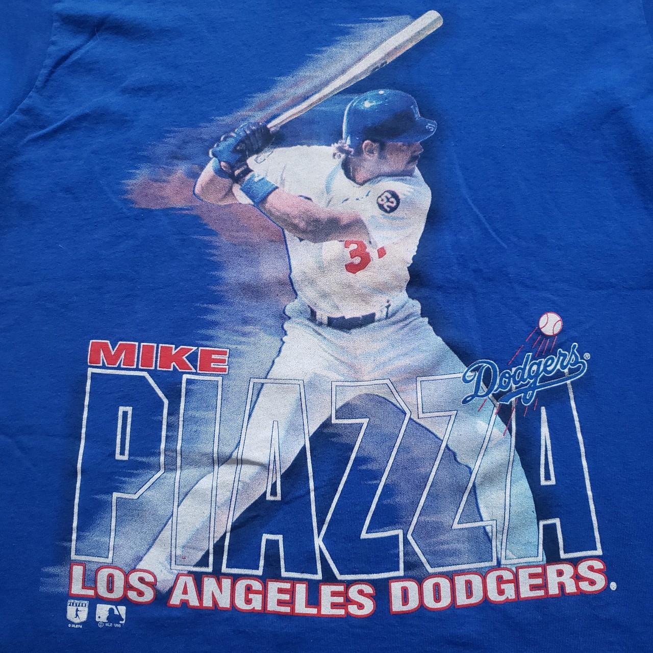 Vintage Starter Mike Piazza Los Angeles Dodgers - Depop