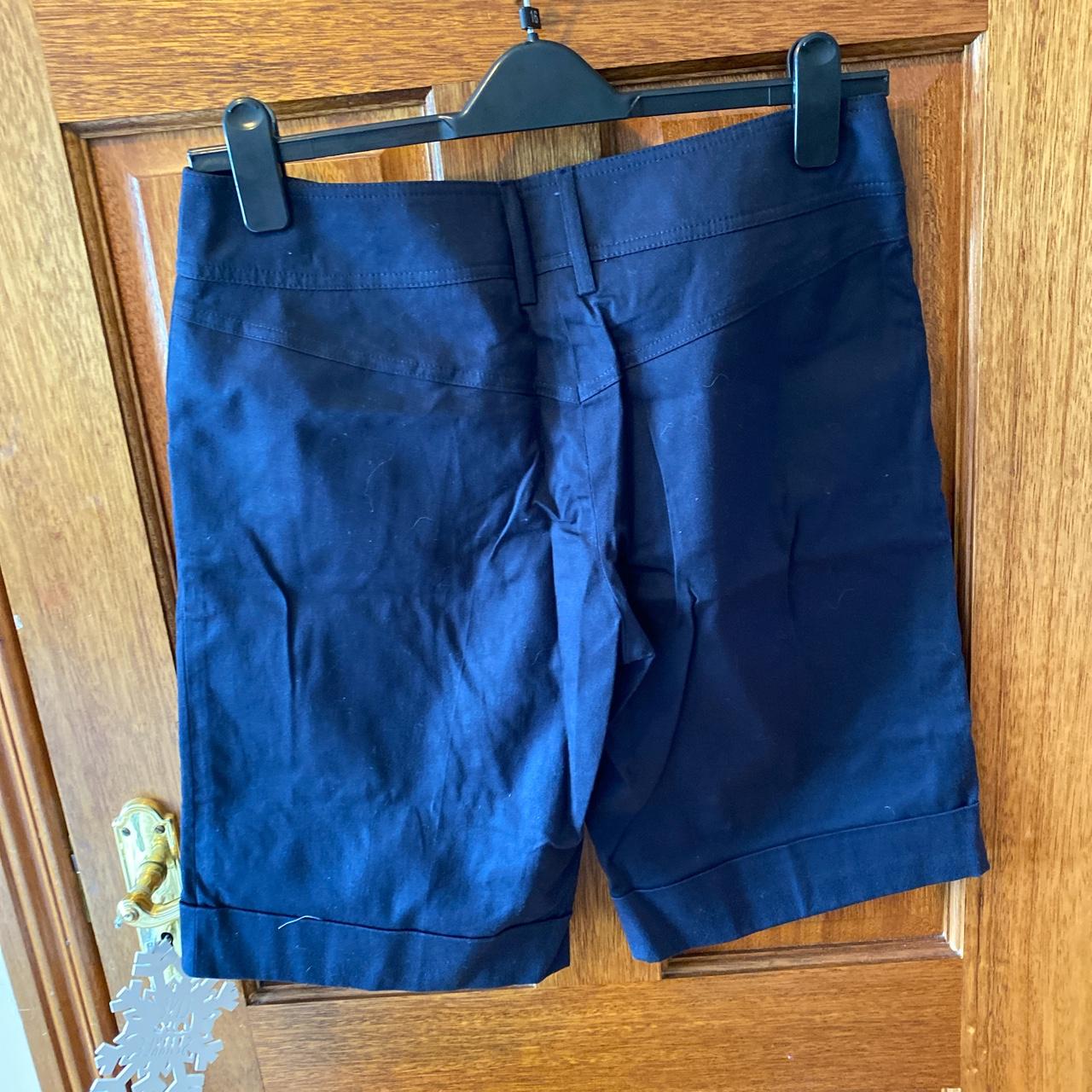 Navy shorts dunnes size 12 Depop