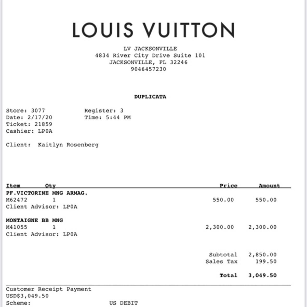 Louis Vuitton  Jacksonville FL