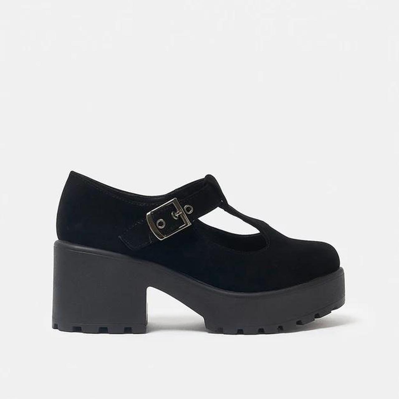 sai black suede mary janes