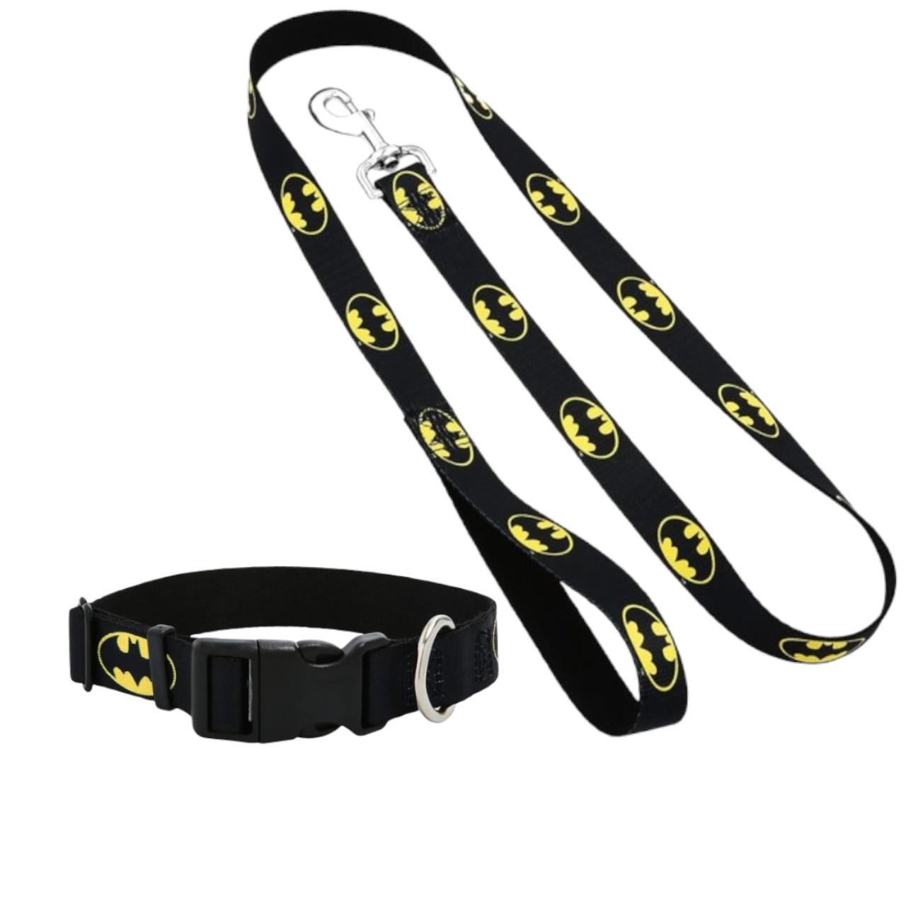 BuckleDown DC Comics Batman Logo Dog Collar & Leash... Depop