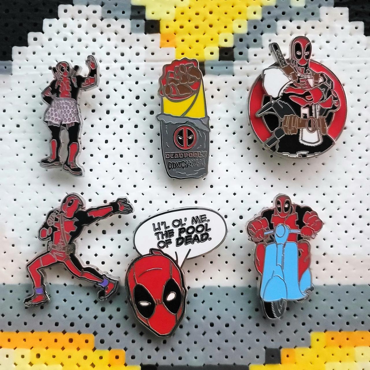 Loungefly X Marvel Deadpool Blind Box Enamel Pins Depop 6065