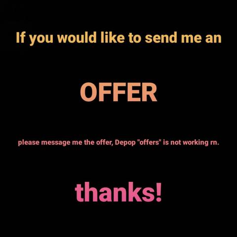 offer? i know it's not the best. #fyp #foryou #foryoupage #offerplease