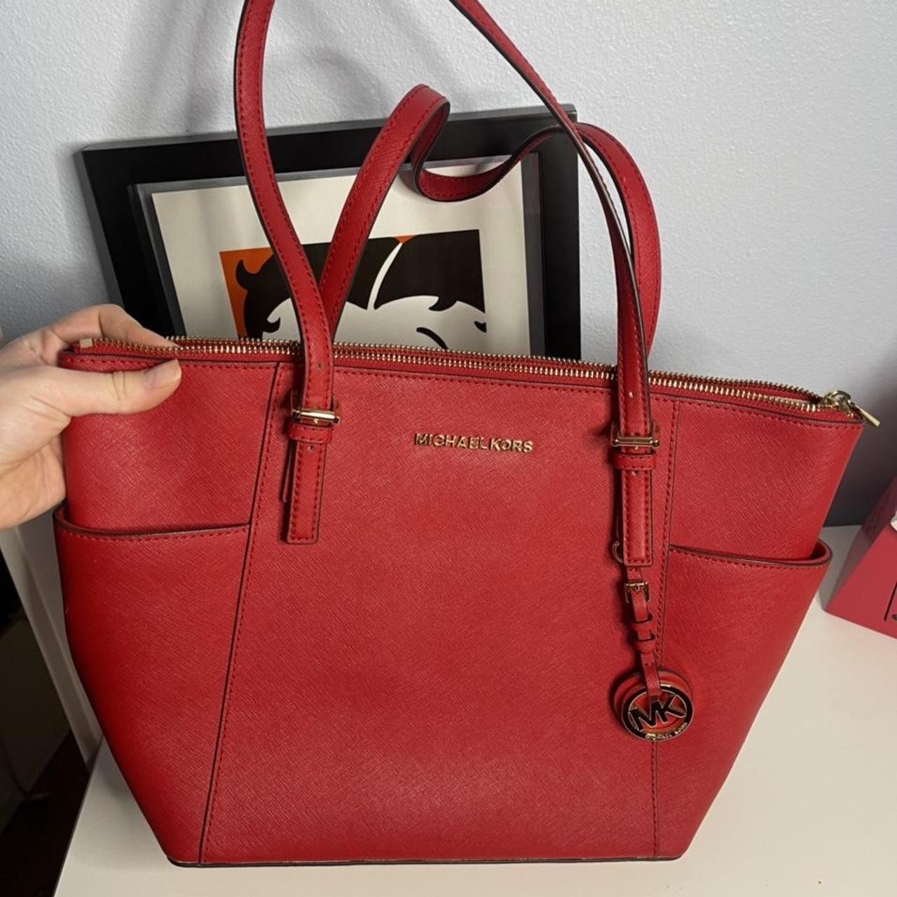 Brand new without tags red Michael kors bag Depop