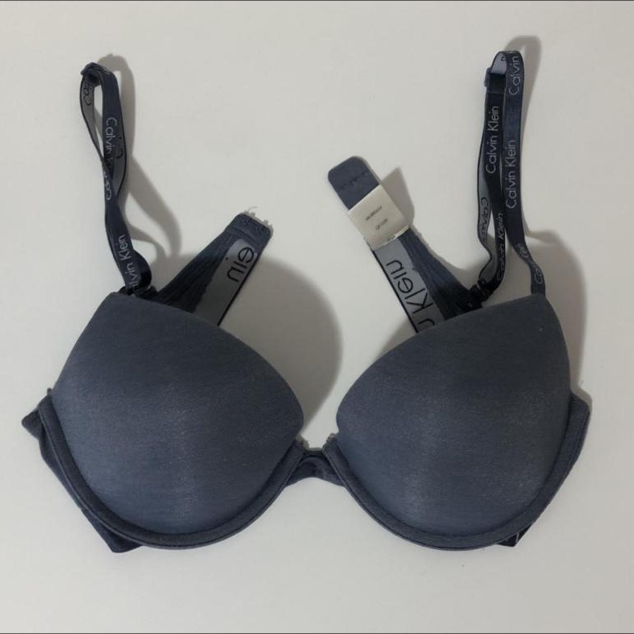 Calvin Klein push-up bra 34c. Only worn a few times - Depop