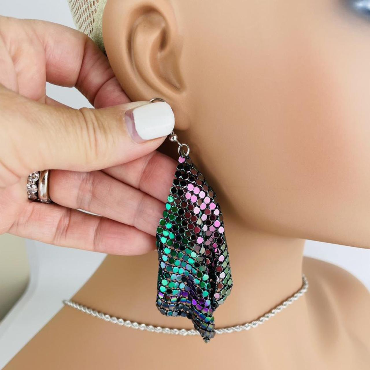 Product Image 2 - Beautiful earrings #goth #chain #choker