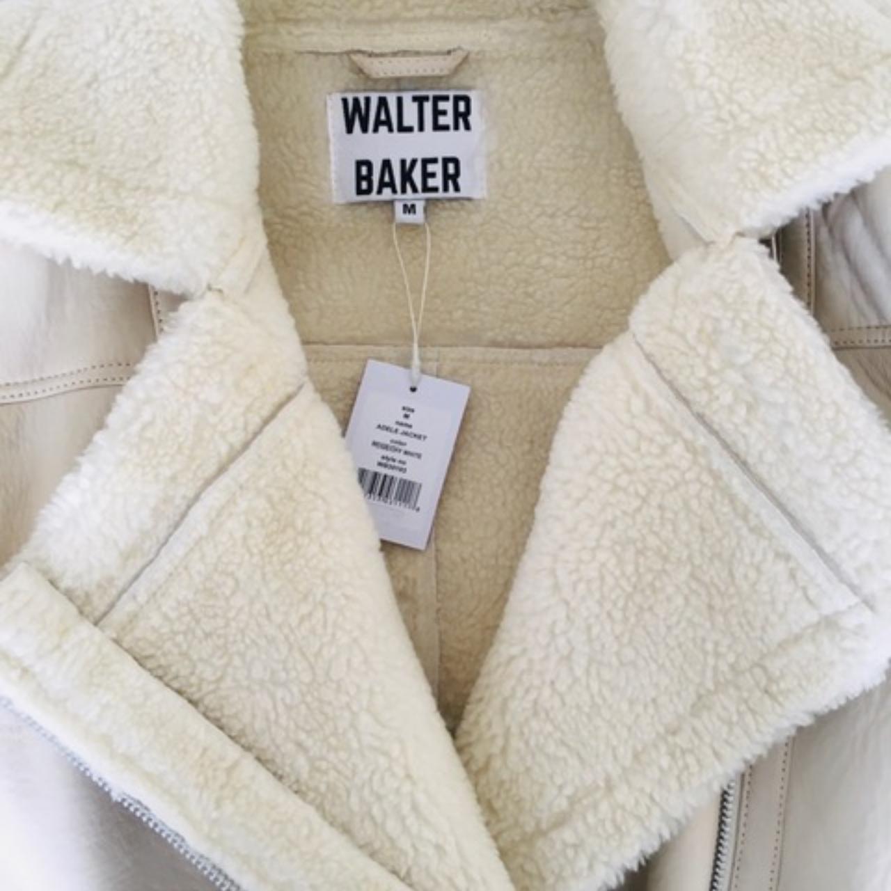 Walter Baker, Jackets & Coats, Walter Baker Adele Genuine Lamb Leather  Jacket Large Nwt