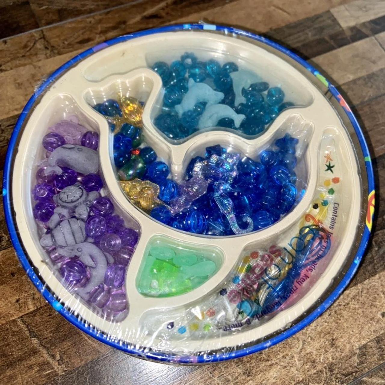 y2k Sea Life Jewelry Making Kit BNWOT with intact... Depop