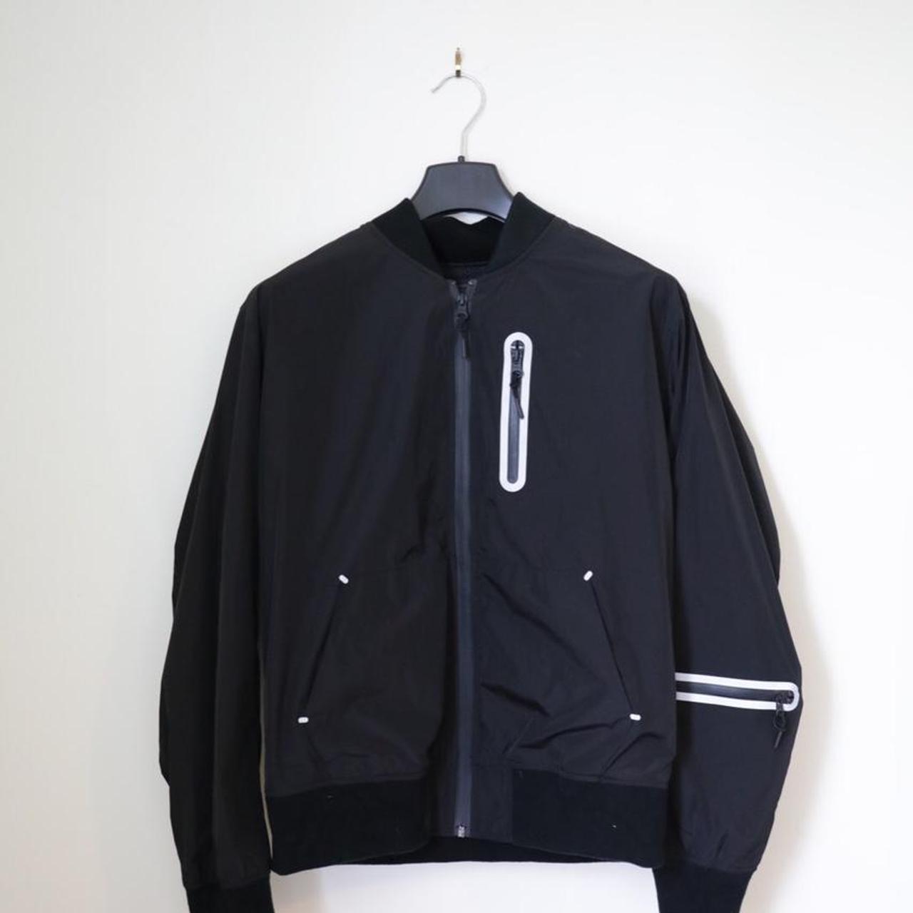 Men's Black and Silver Jacket | Depop