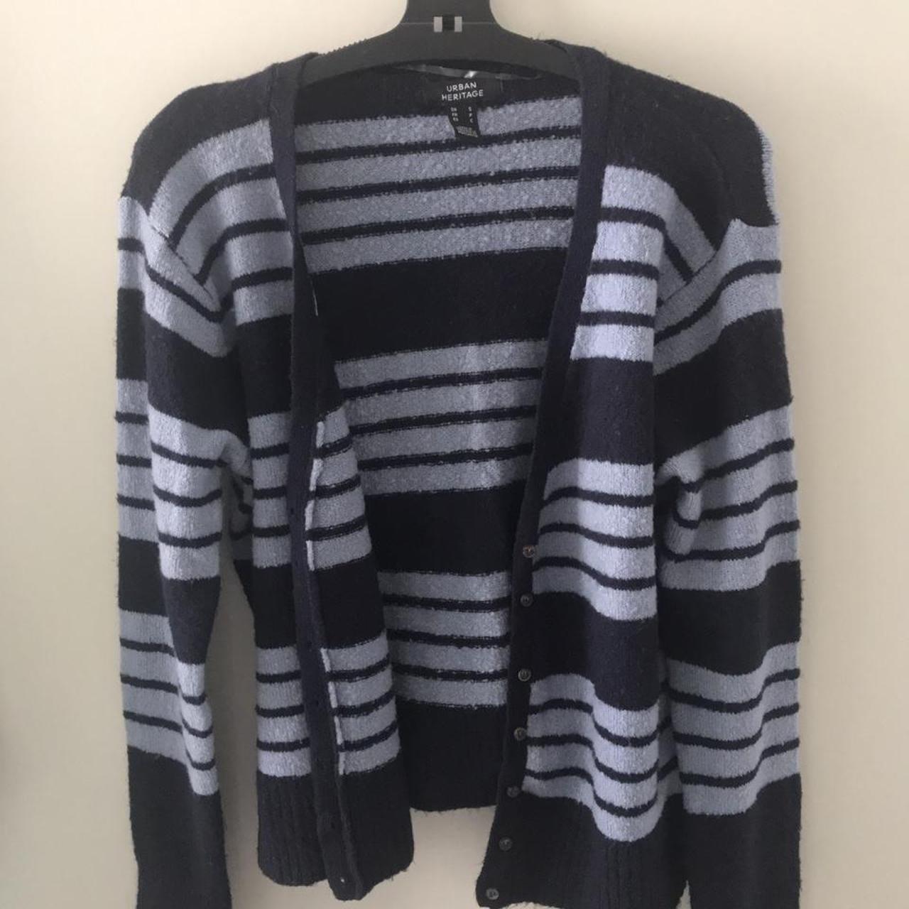 NOT AVAILABLE Stripped cardigan - Depop