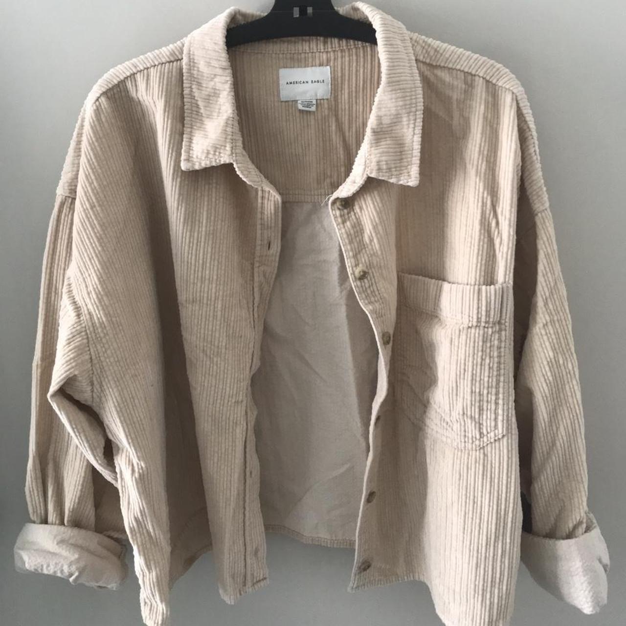 American Eagle Outfitters corduroy blouse - Depop
