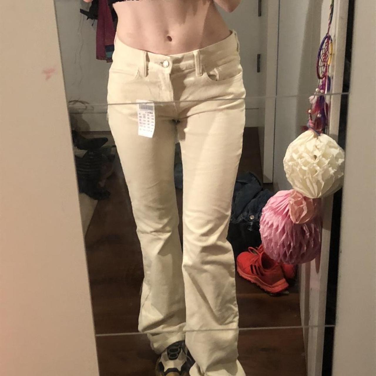Low rise cord brandy Melville trousers/ jeans... Depop