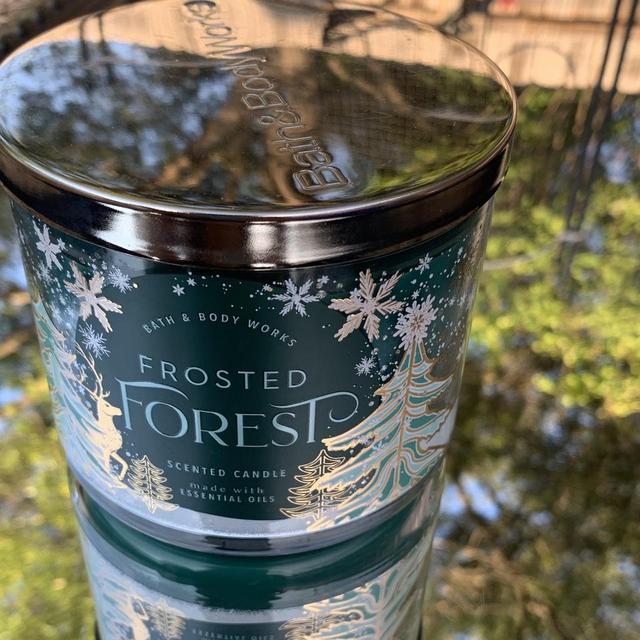 frosted forest candle bath and body works