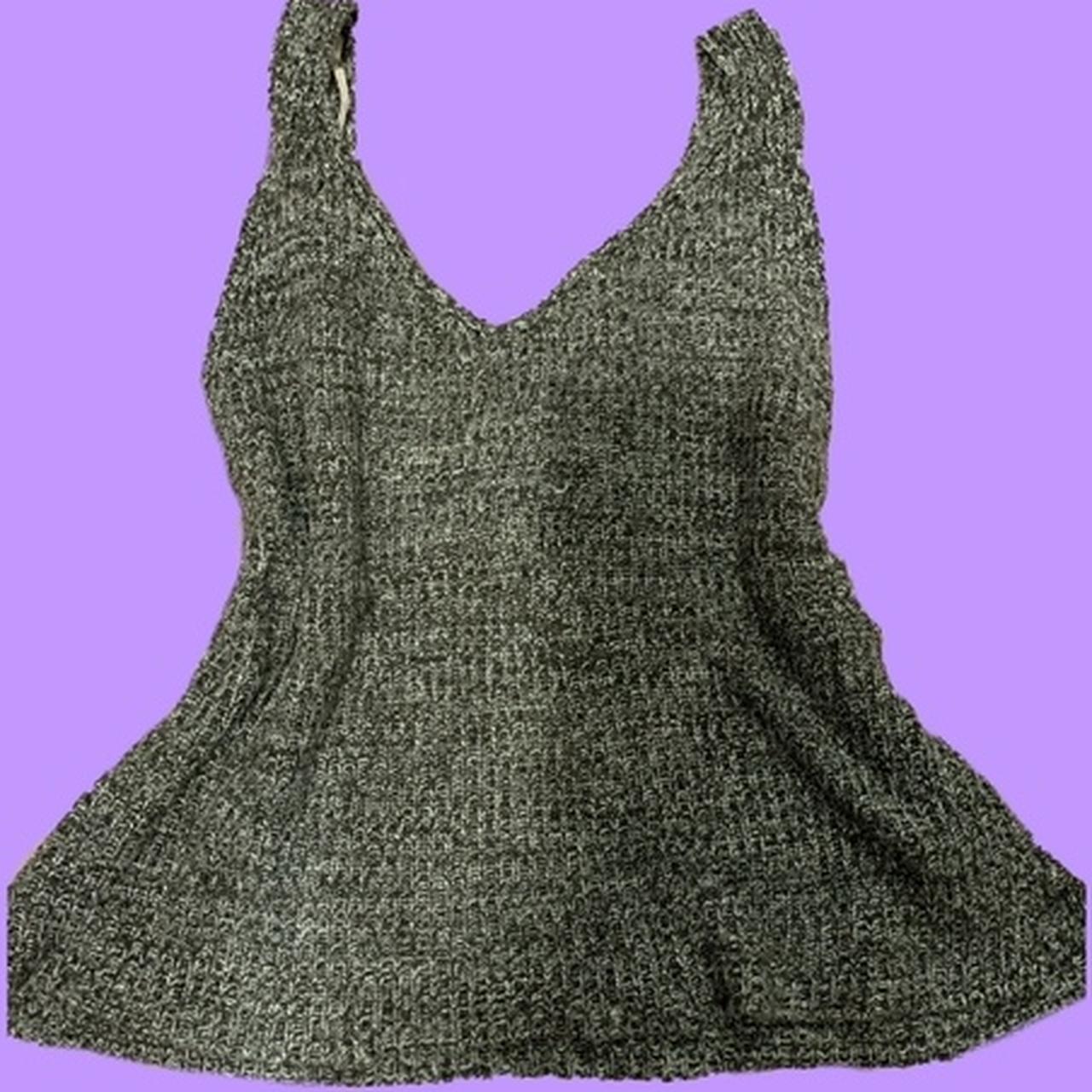 Marled gray Knit tank from Cotton On. Nice... Depop
