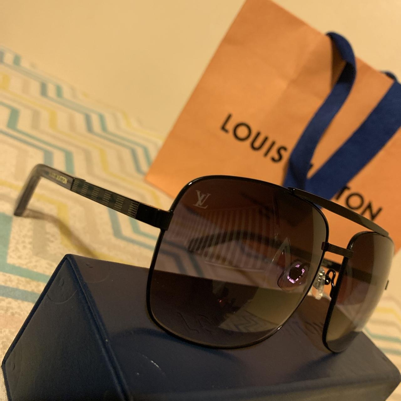 100% authentic Louis Vuitton sunglasses, in the - Depop