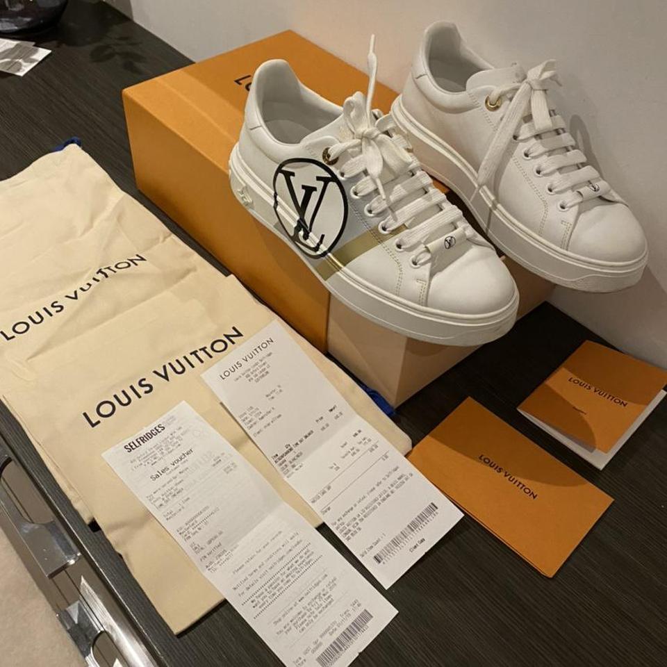 Authentic Vintage Split Stream Louis Vuitton Sneaker - Depop