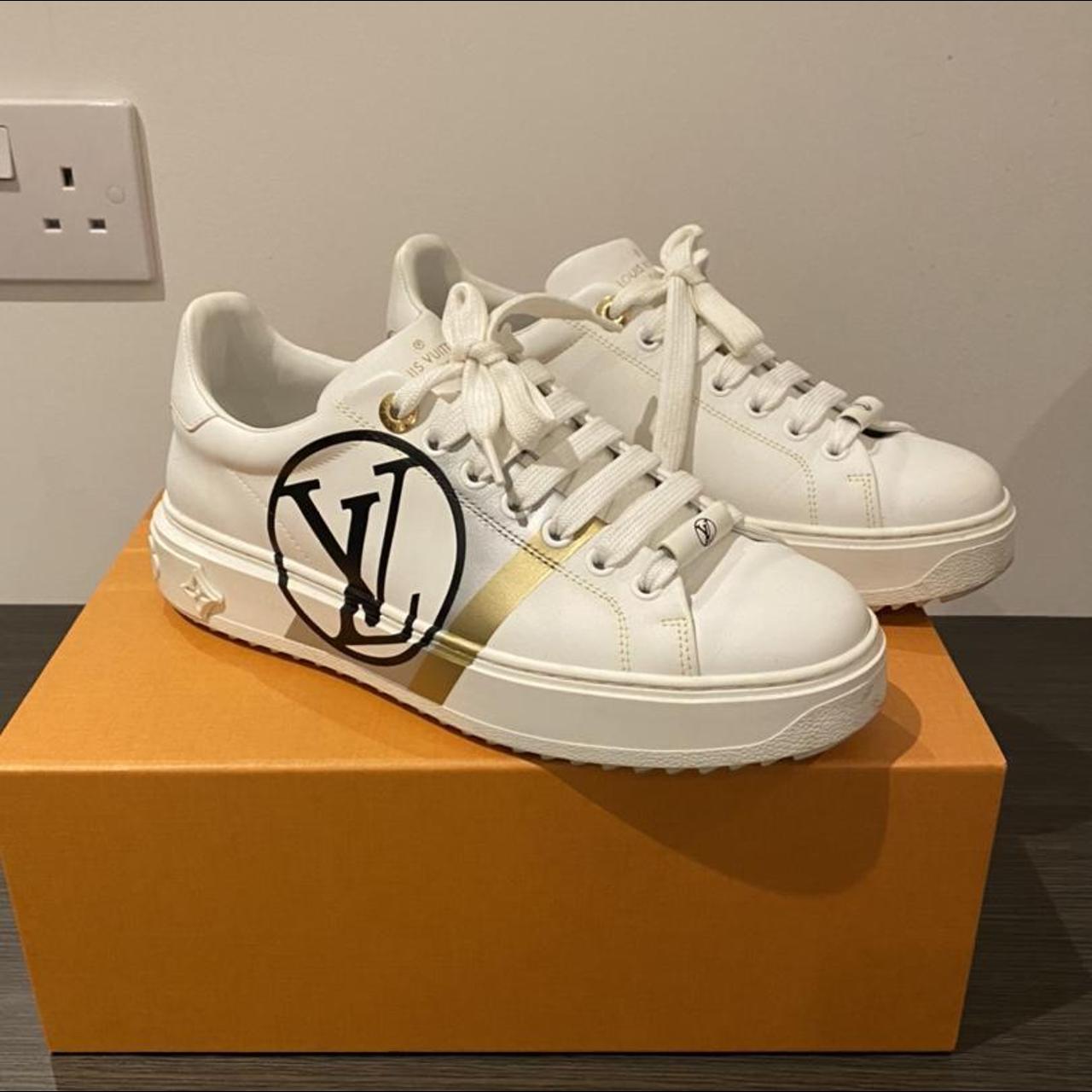 Authentic LV sneakers are in excellent condition. - Depop