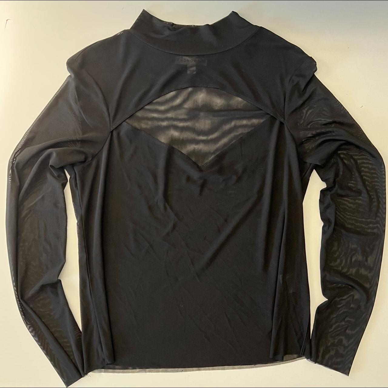 Product Image 1 - sheer mesh black long sleeve