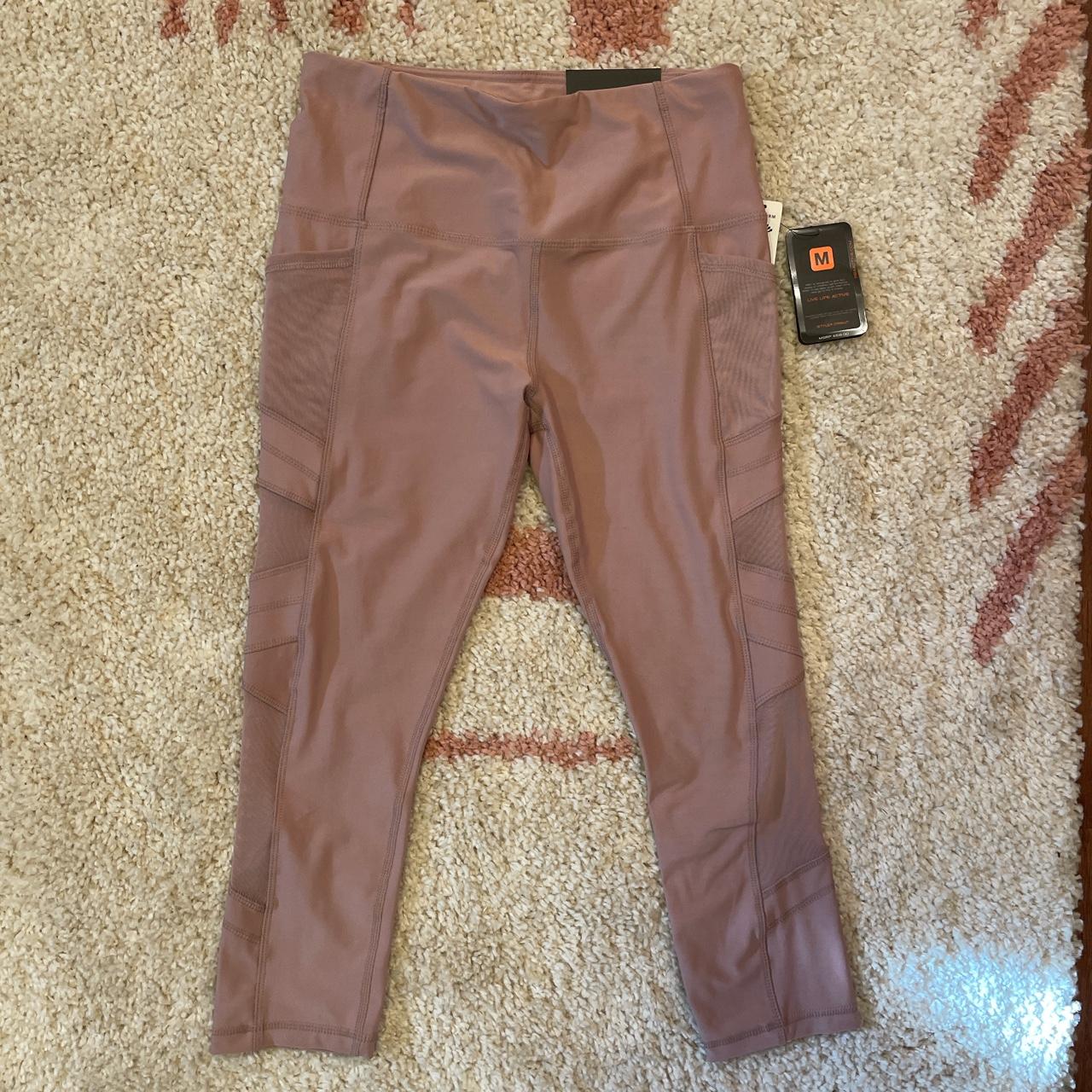 Brand new RBX active leggings in a beautiful mauve - Depop