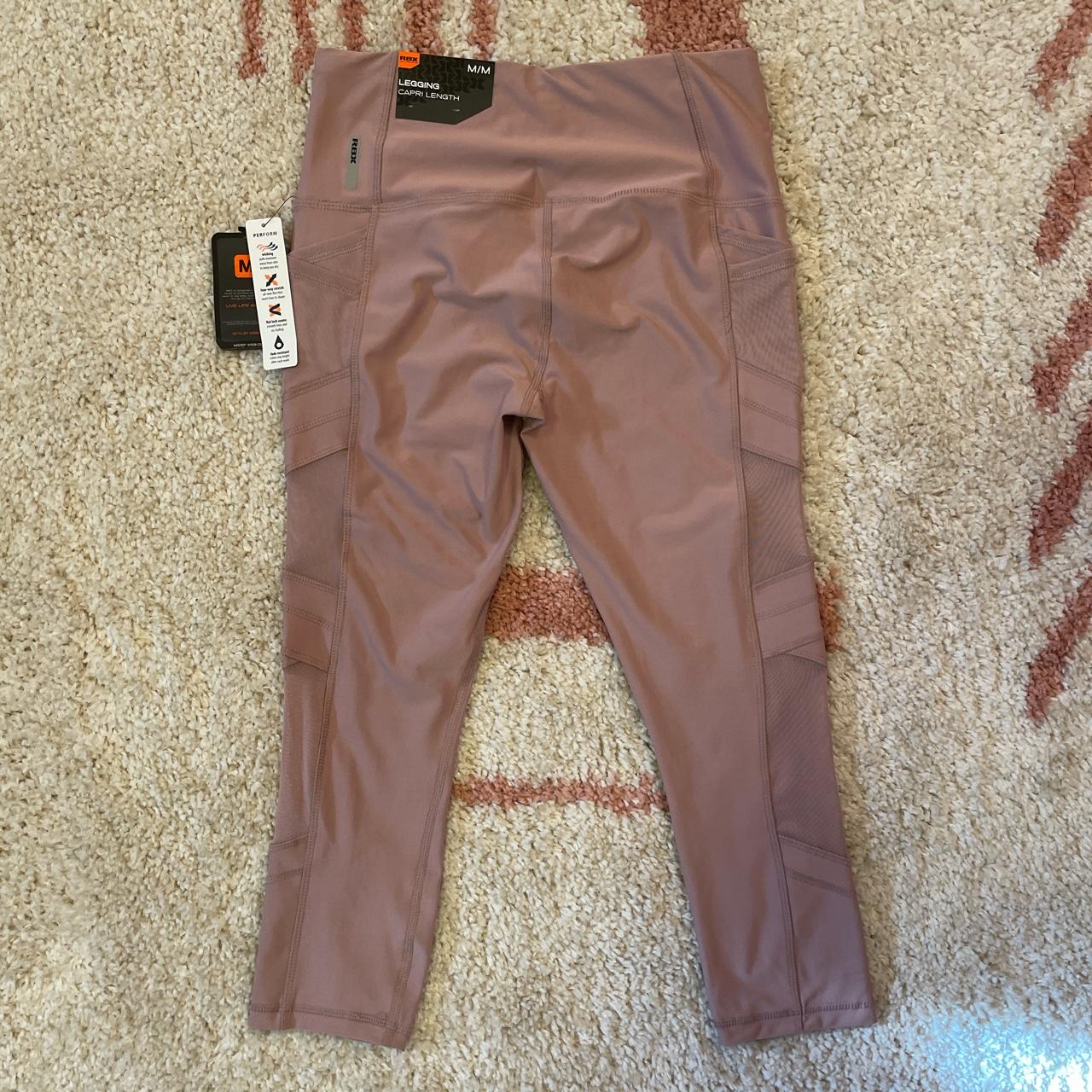 Brand new RBX active leggings in a beautiful mauve - Depop