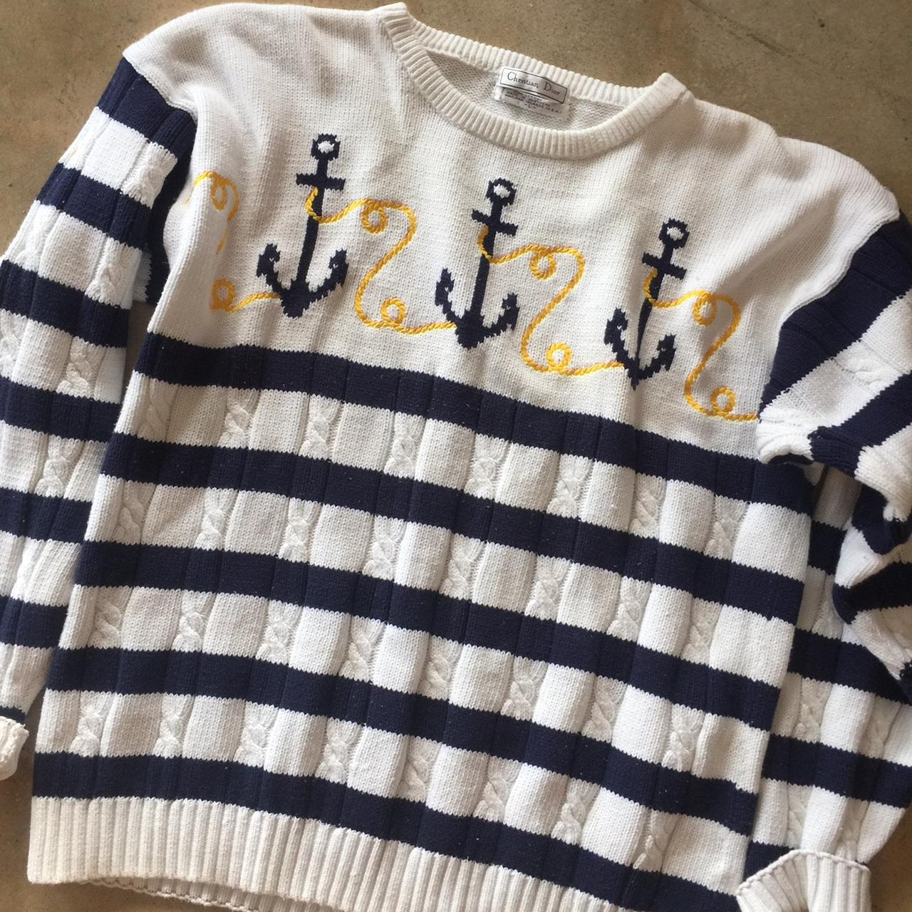 Anchors sweater Size M Hemingway Made in - Depop