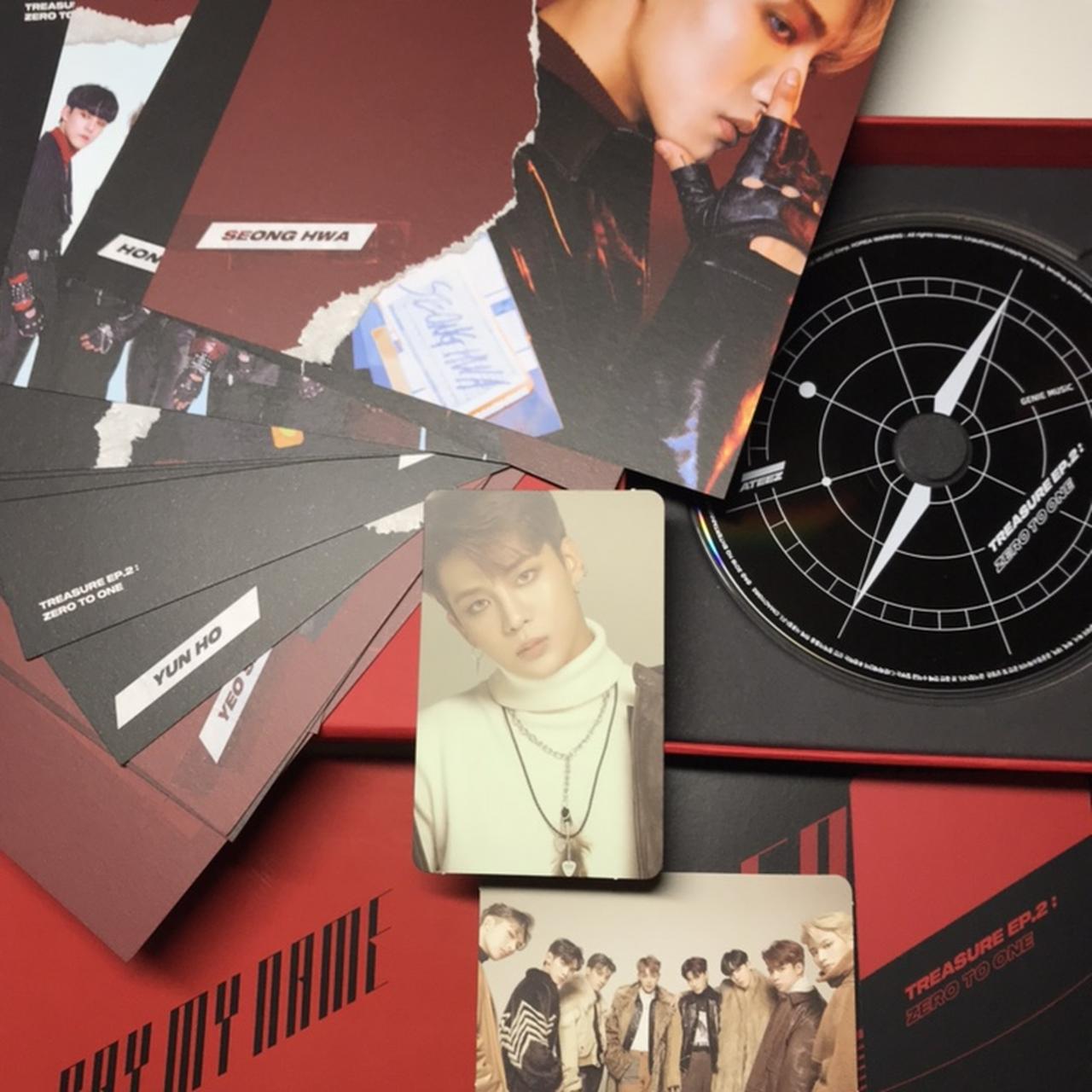 Official Ateez Photocards and Albums Kpop