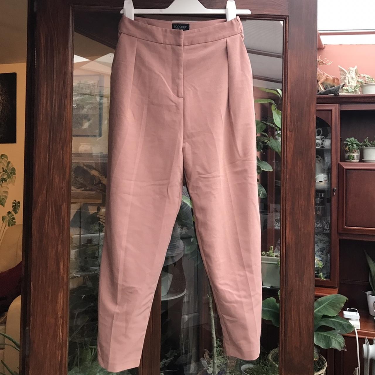 Topshop - Pink Suit Pants on Designer Wardrobe
