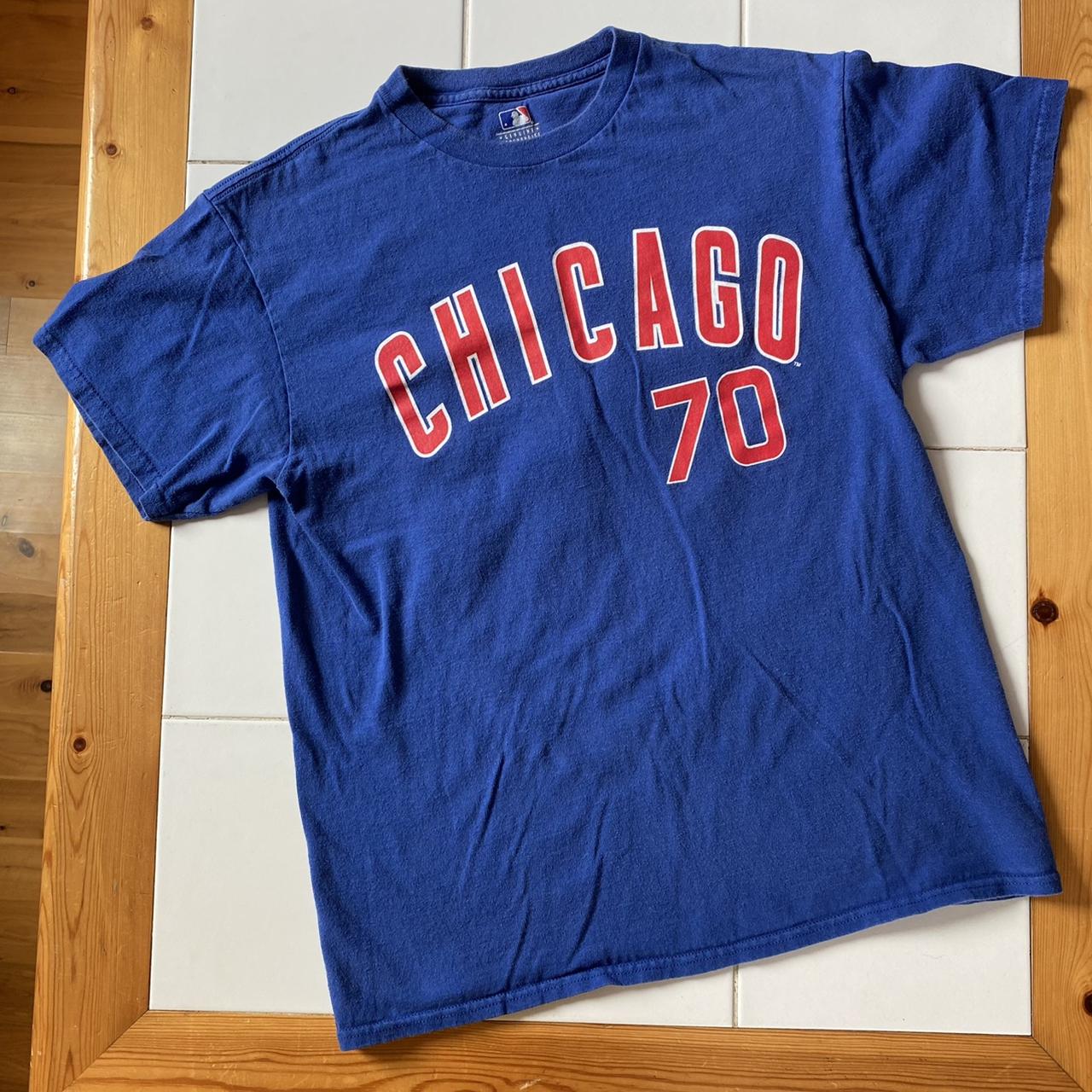 Chicago Cubs Joe Maddon #70 Jersey T-Shirt — MLB — - Depop