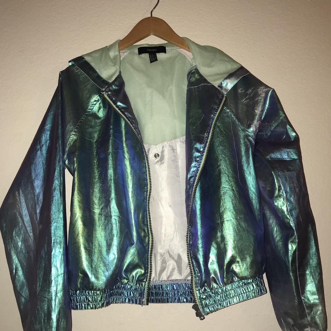 Holographic coat 2024 forever 21