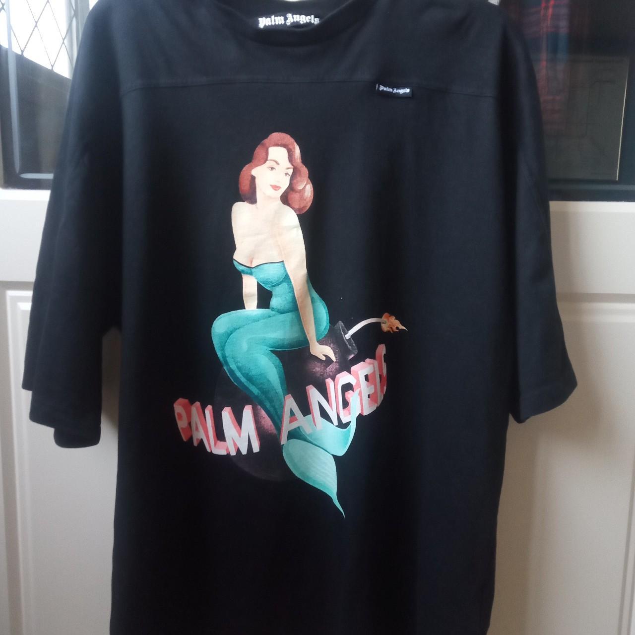 palm angels mermaid t shirt