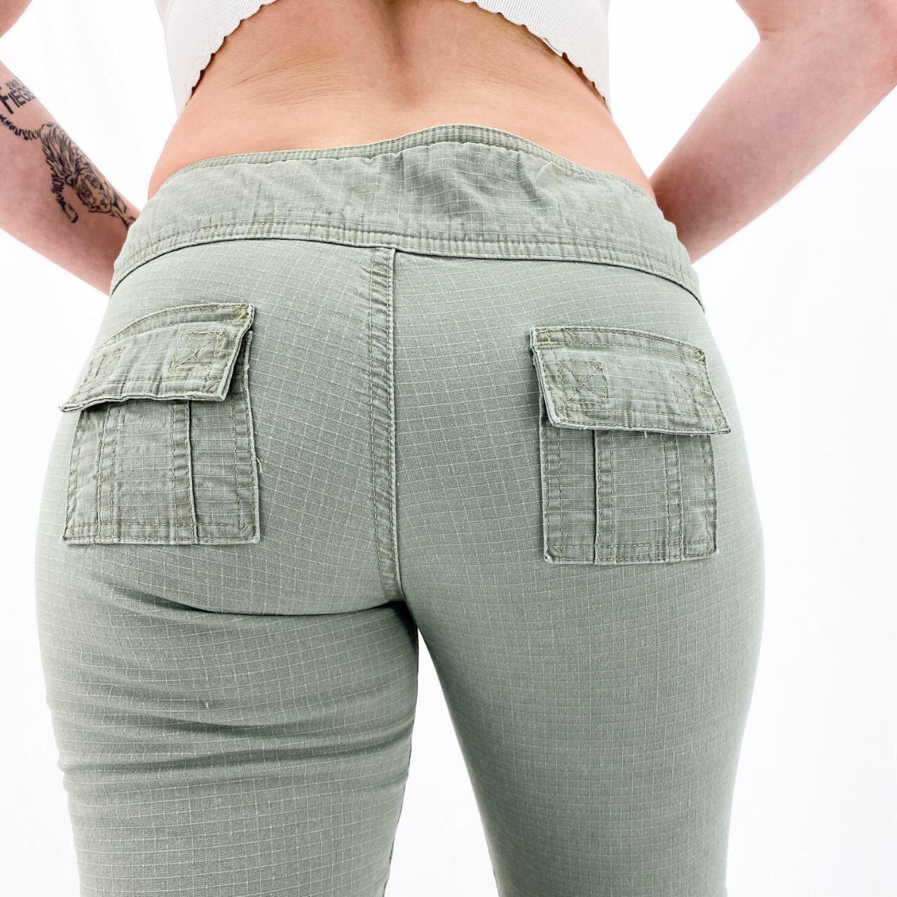 Khaki Krew Women's Green Trousers (3)