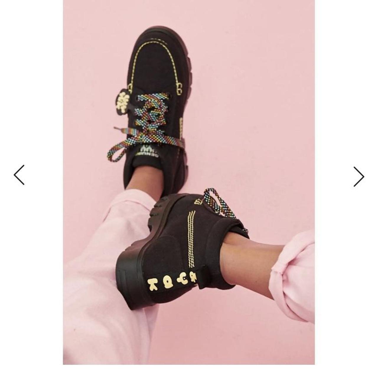 Limited edition, bespoke shoe design. Kickers. Lucy... Depop