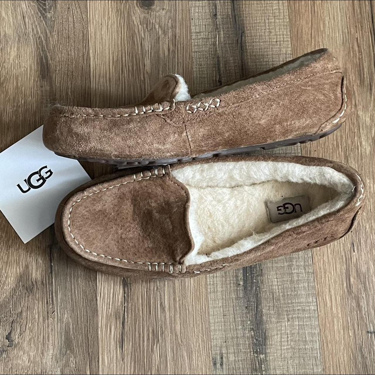 Ugg ansley slippers slate size online 7