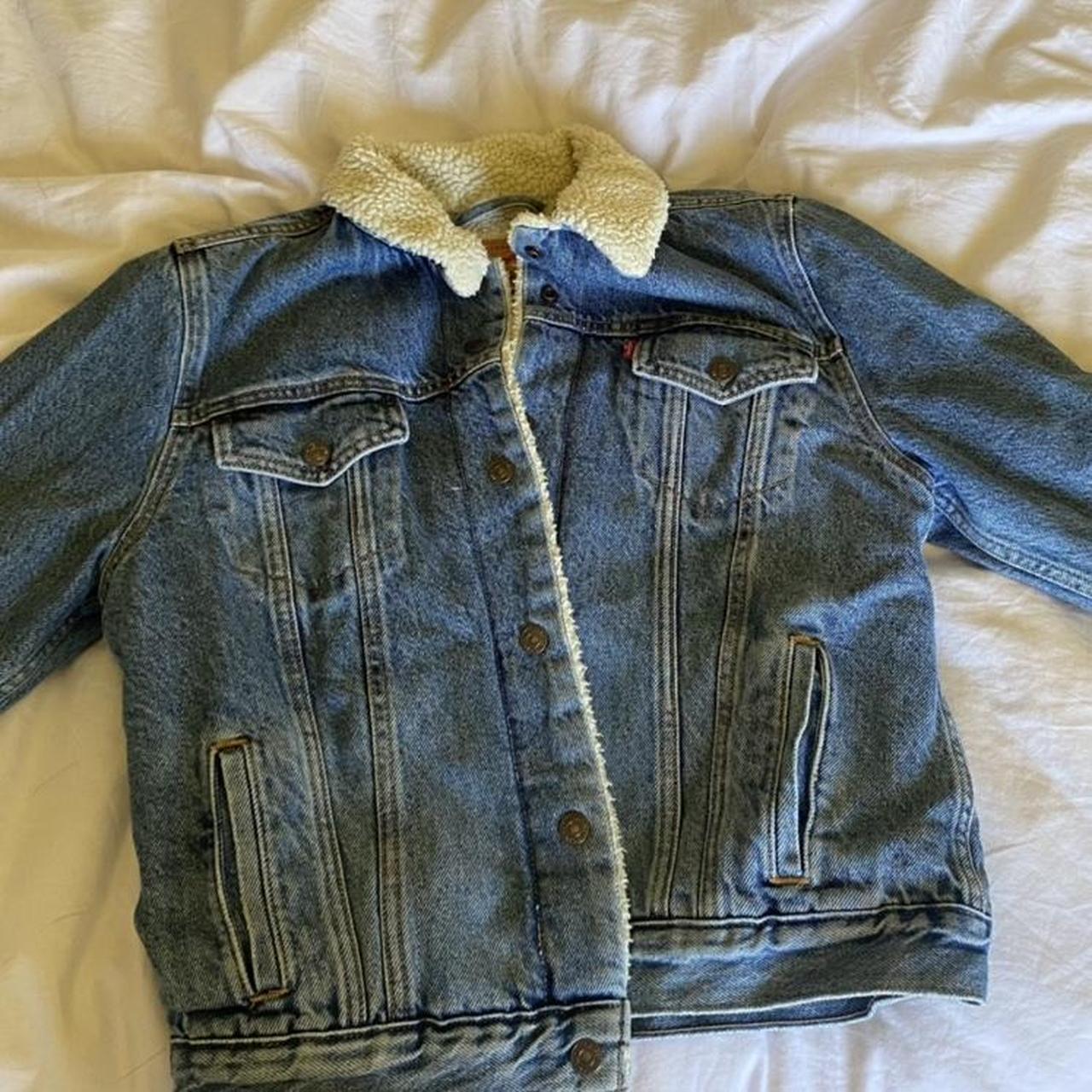 Levi's jacket barely ever worn . Perfect condition .... - Depop